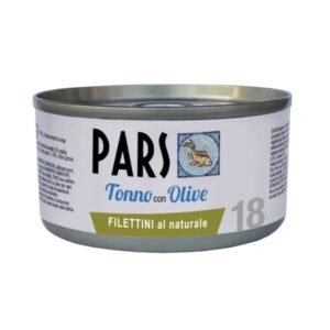 Filettini di Tonno con Olive al Naturale - g 85