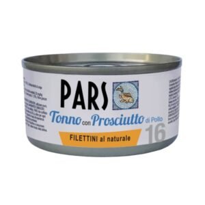 Filettini di Tonno con Prosciutto di Pollo al Naturale - g 85