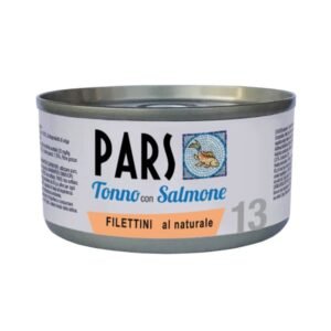 Filettini di Tonno con Salmone al Naturale - g 85